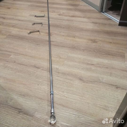 Карниз металлический, однорядный