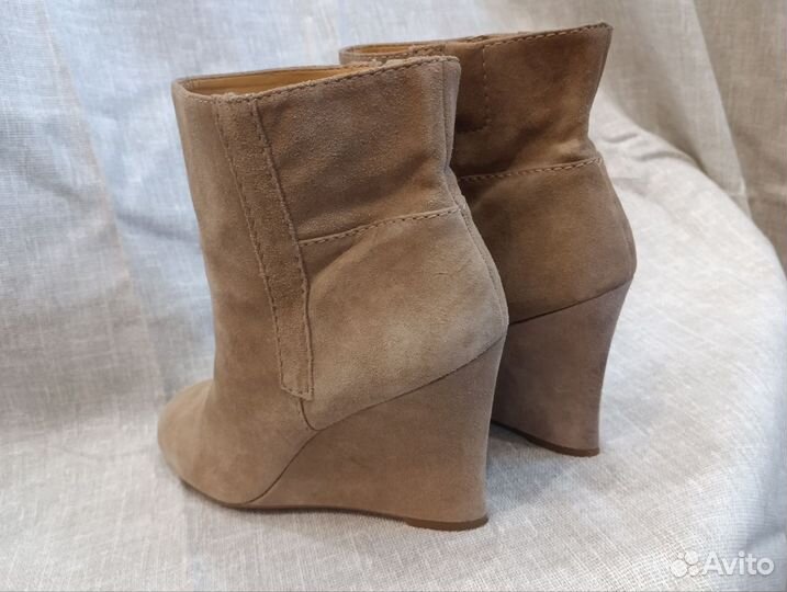 Полусапожки демисезонные замша 36