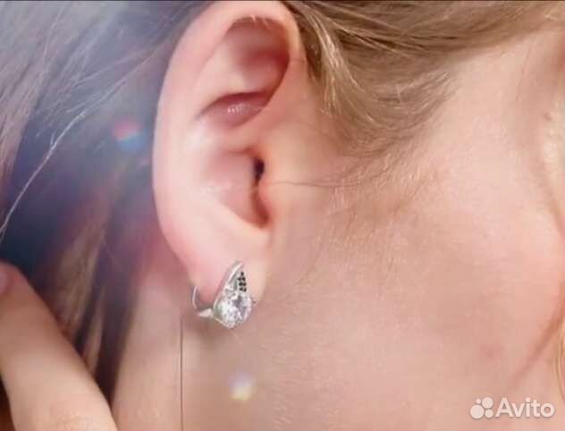 Серебряные серьги