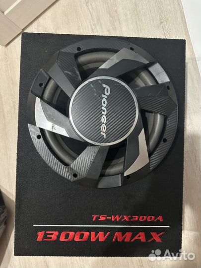 Автосабвуфер активный Pioneer TS-WX300A