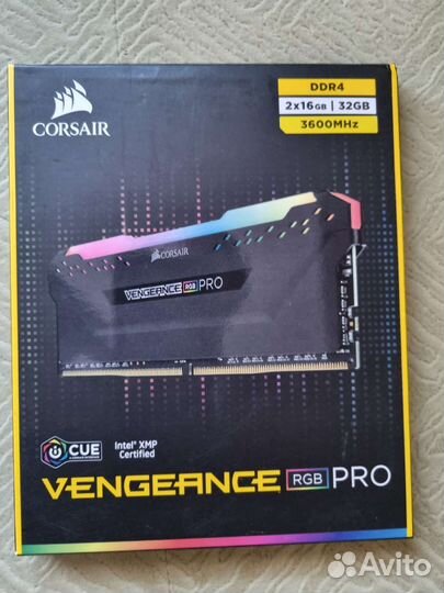 Память ddr4 corsair vengeance RGB PRO