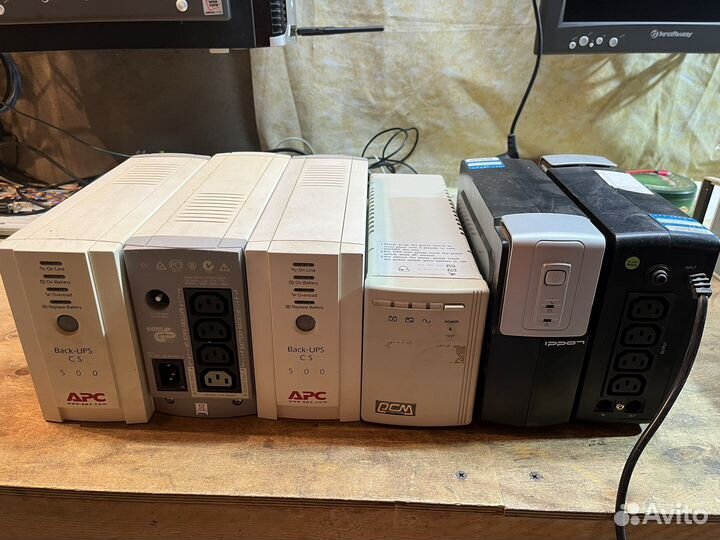 Apc back ups cs 500 бесперебойник