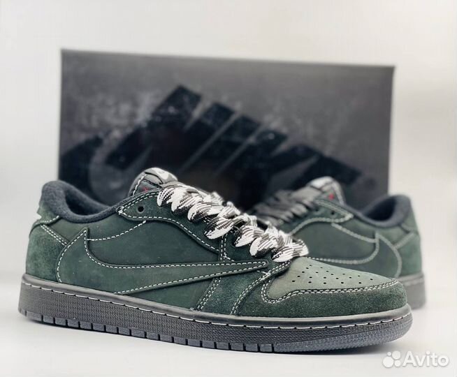 Nike air jordan 1 low travis scott black phantom