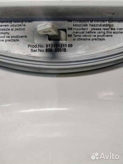 Крышка Electrolux ewt 9120 w
