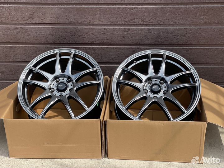 Литые диски Work Kiwami R17 5x114.3 хром
