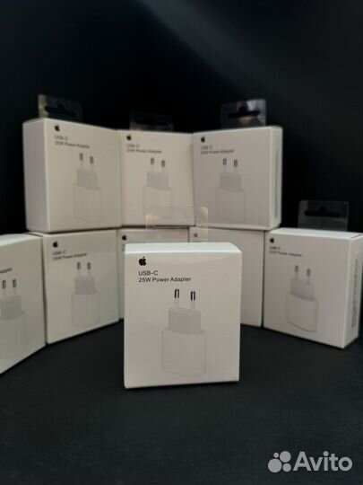 Зарядка на iPhone 25w + кабель