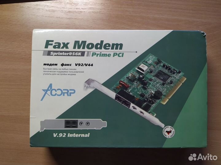 Аналоговый модем Acorp Sprinter56K Prime