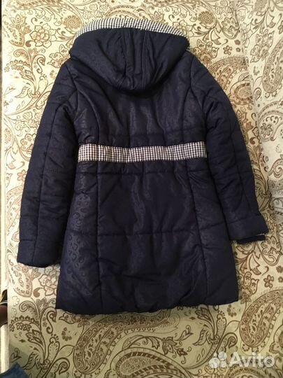 Пальто демисезонное р.128-134