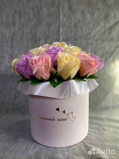 Мыльные розы цветы букеты