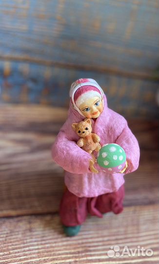 Кукла из ваты