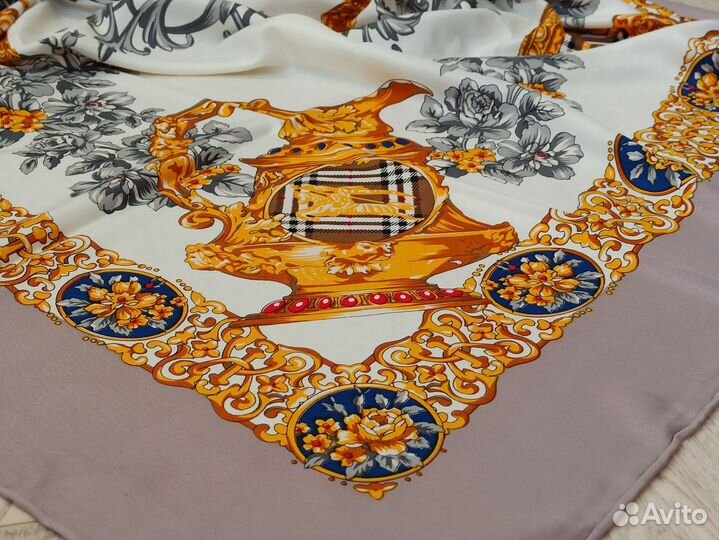Платок Шаль Burberry ручной шов