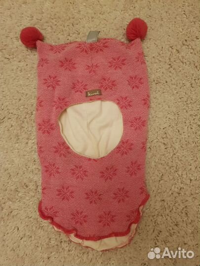 Шапка шлем kivat 3 зимний для девочки