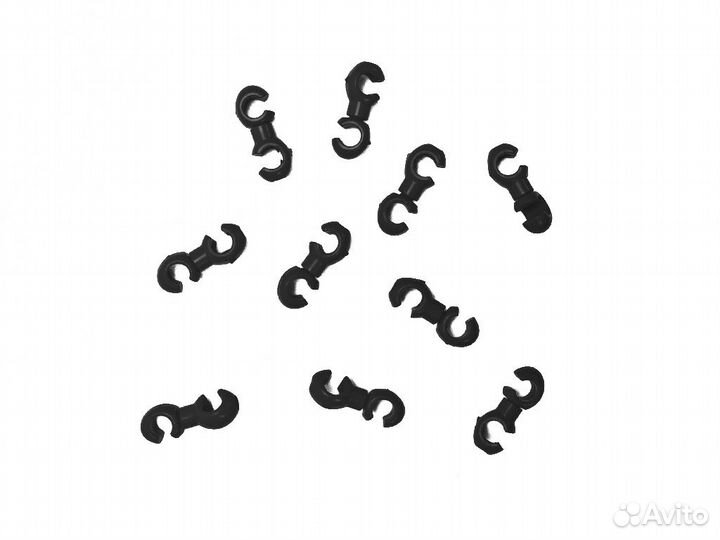 Клипса для оплеток ZH221 (10шт) Клипса для оплеток