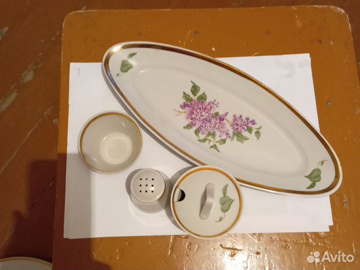 Набор столовой посуды на 6 персон новый