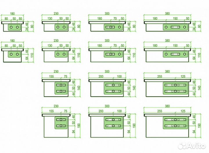 Внутрипольный конвектор Gekon Eco H08 L140 T18