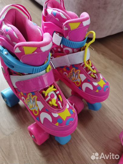 Ролики квадры детские р 29-32