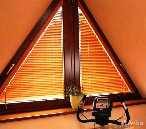 Шторы плиссе установка