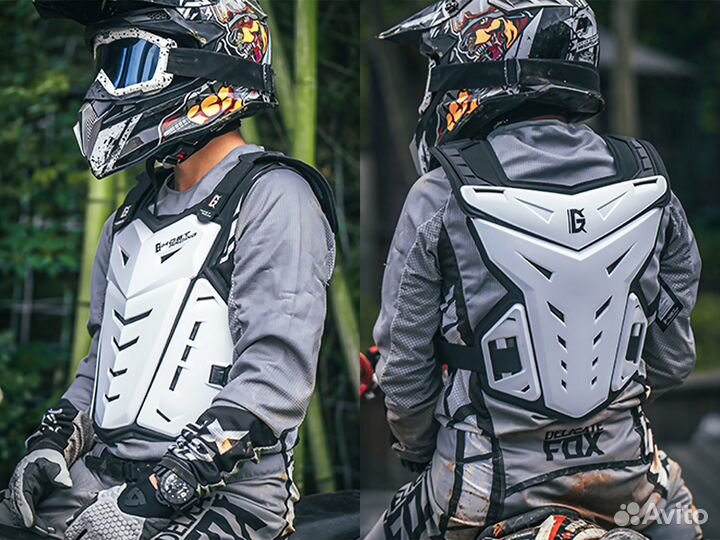 Мото защита груди и спины кроссовая эндуро панцирь