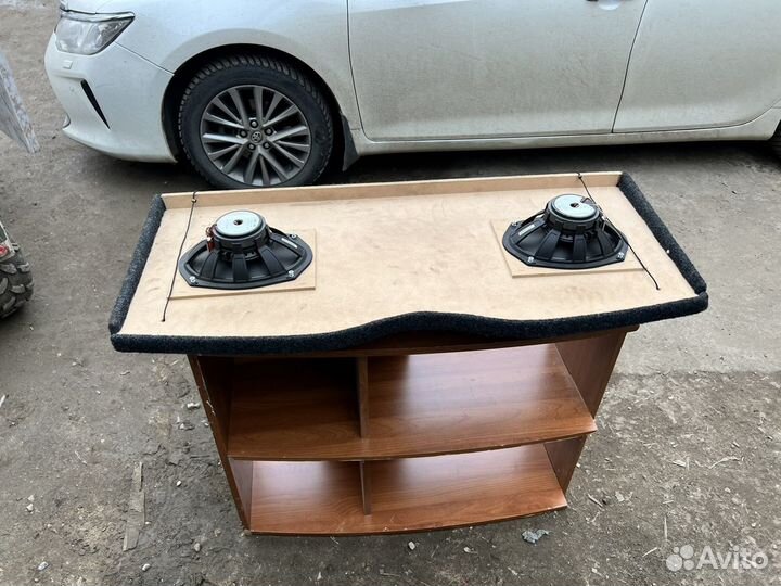 Полка акустическая kalina хэтчбек с динамикам