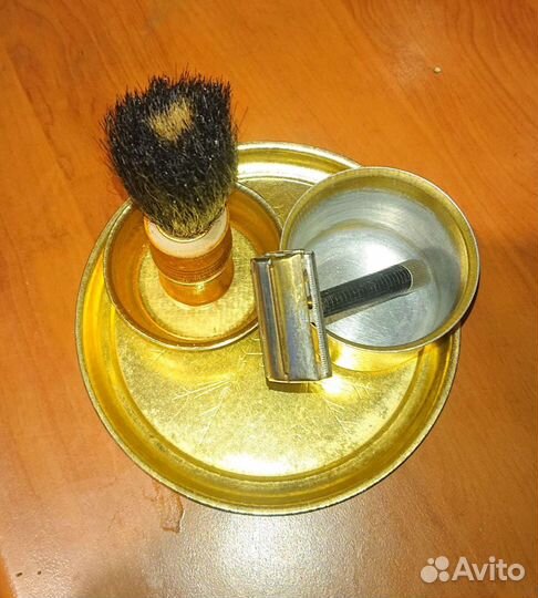 Набор посуды для бритья ретро, времён СССР