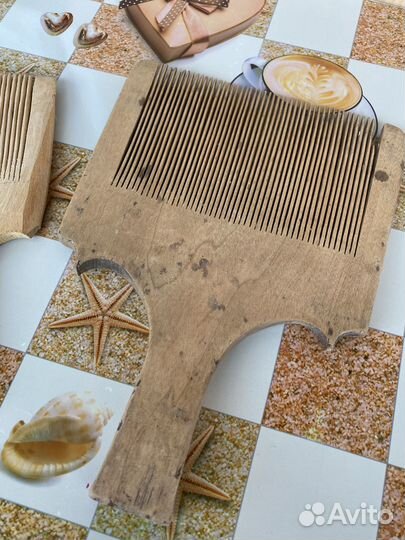 Гребень деревянный