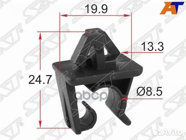 Клипса упора капота hyundai/KIA (1 шт.) ST-M125