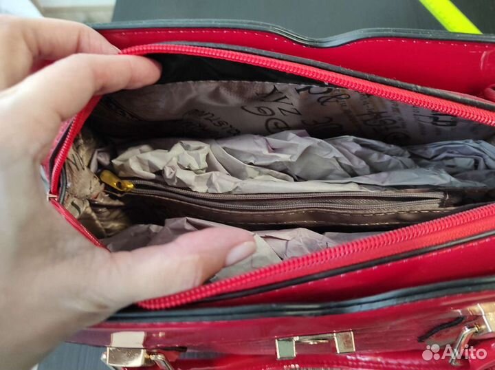 Сумка женская кожзам лак