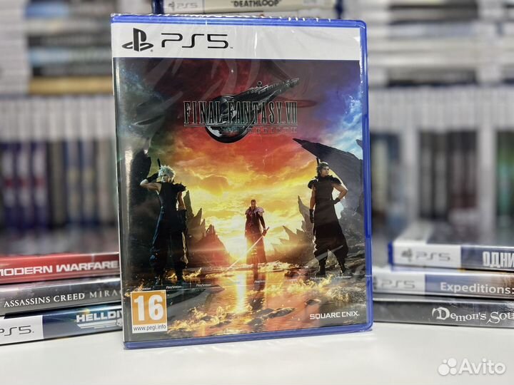 Диск Final Fantasy VII 7 Rebirth PS5 / Новый