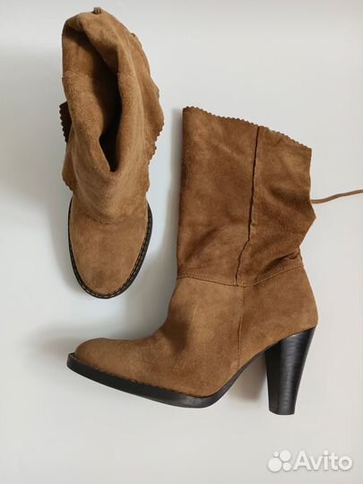 Ботинки демисезонные замша Испания р. 39