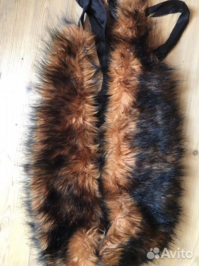 Горжетка лиса исскуственный мех