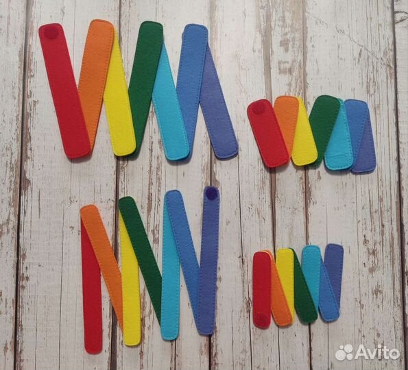 Конструктор из фетра,игровой материал