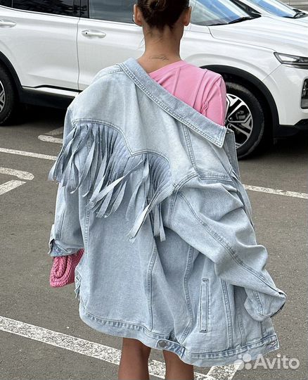 Джинсовка оверсайз
