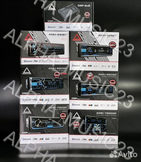 Магнитола Aura venom-D41DSP новая