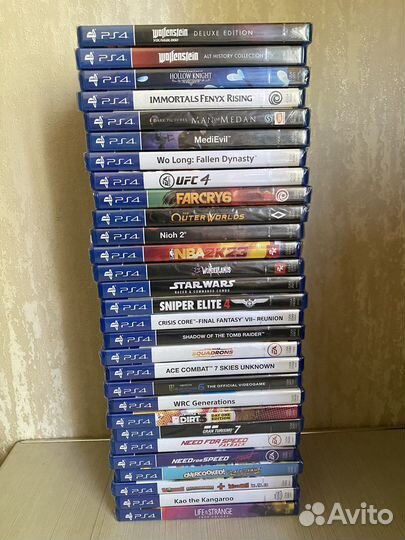 Много Игр для Sony Playstation 4 (Новые и Б/У)