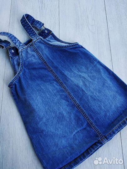 Комбезики джинсовые на девочку