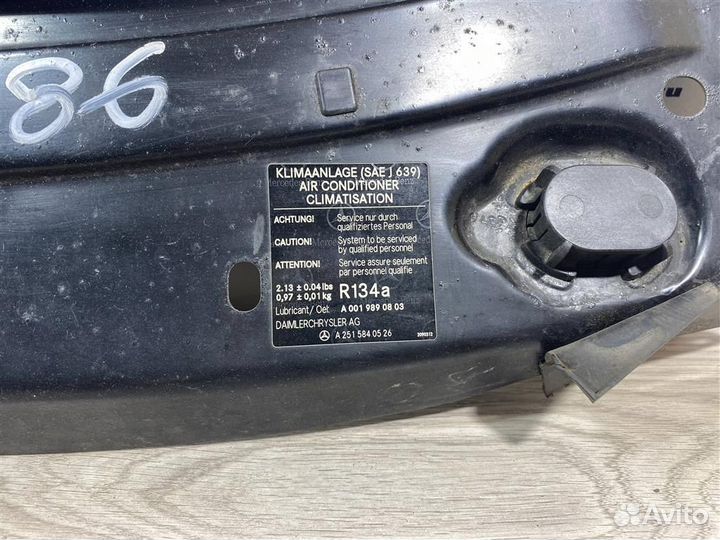 Панель передняя Мерседес W164 ML