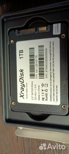 Новый Ssd диск 1Тб