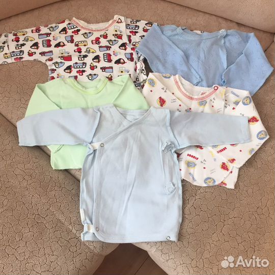 Вещи на ребенка 0-5 месяцев пакетом