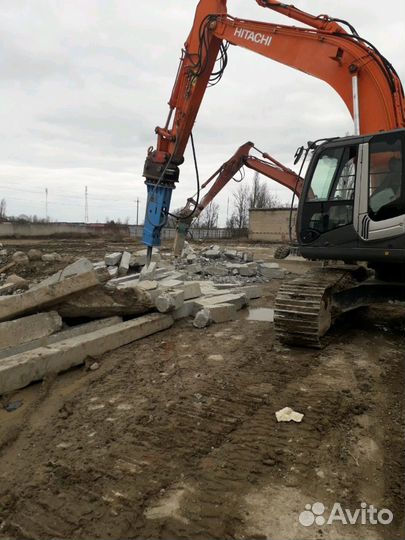 Демонтаж зданий и строений, дробленый бетон