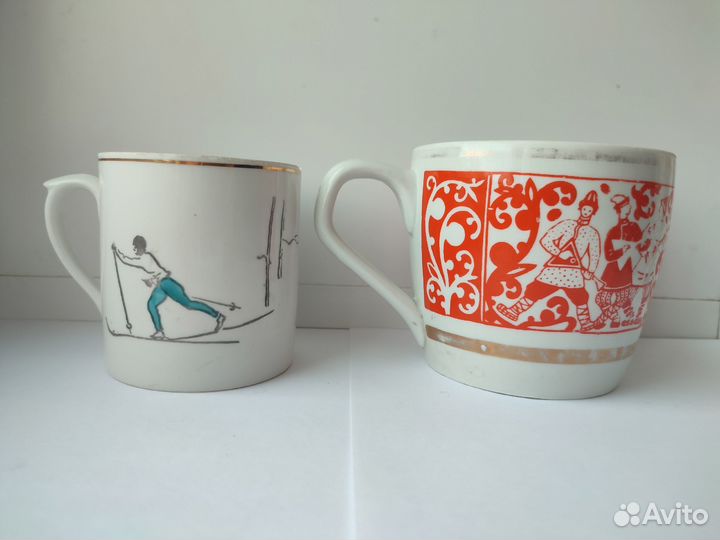 Кружки Лыжники, Перепляс, агитация, Песочное,сколы