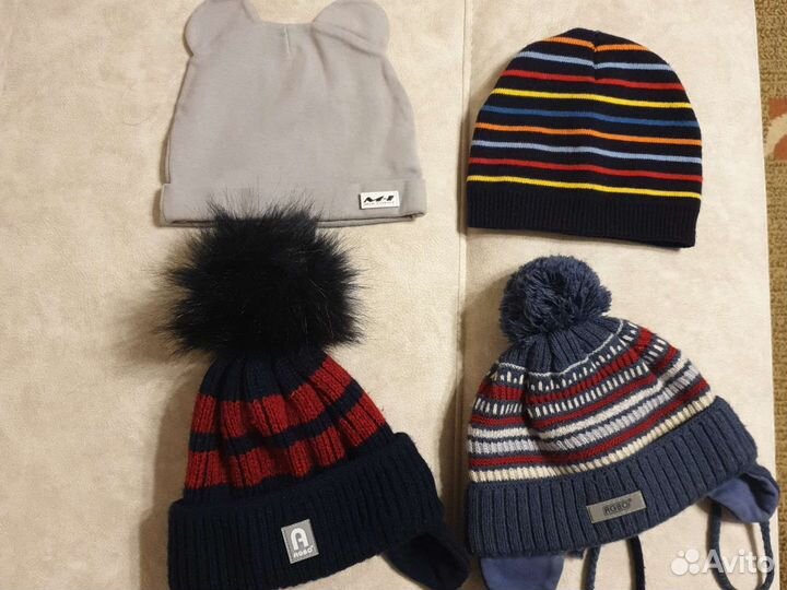 Шапки для мальчика. Цена за все