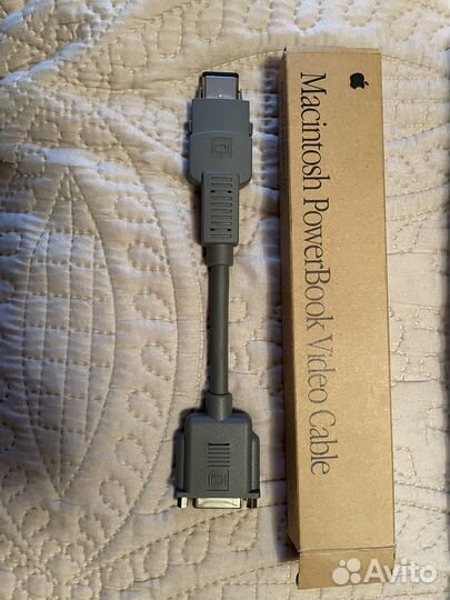 Apple mackintosh powerbook video cable