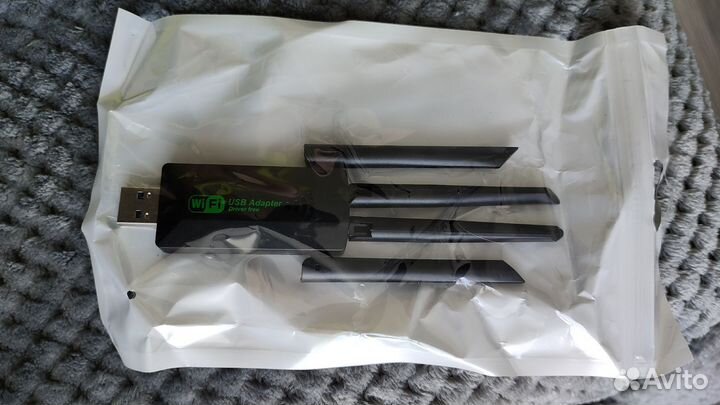 Игровой Wifi адаптер 2.4/5Ghz для пк