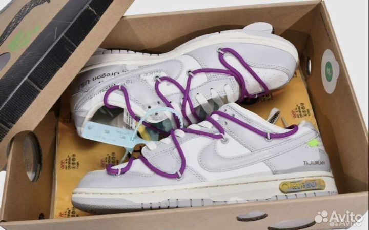 Кроссовки nike off white