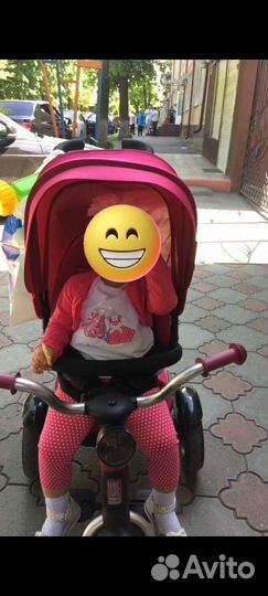 Трехколесный велосипед lexus trike Luxe Red