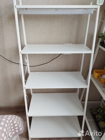 Стеллаж для цветов с подсветкой