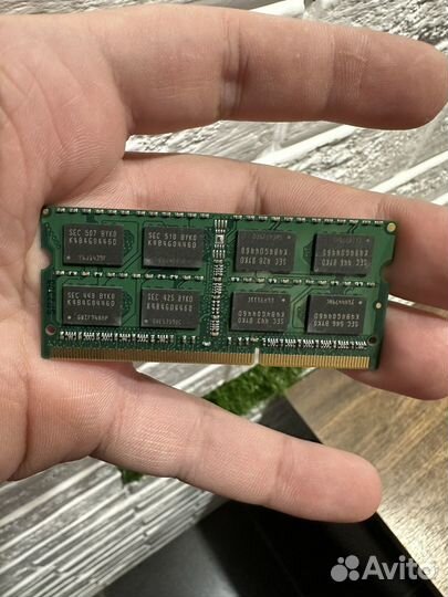 So-dimm ddr3L 8gb pc3l-12800s для ноута