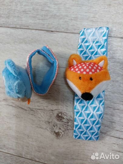 Погремушки браслеты и носочки