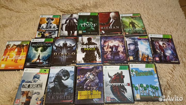 Диски на xbox 360