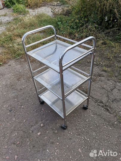 Столик тележка косметологический на колесиках